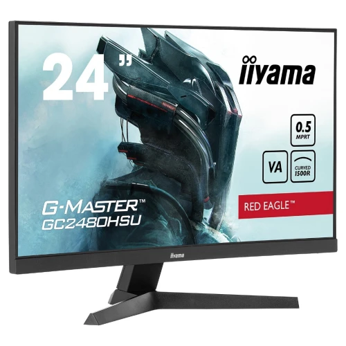 MONITEUR IIYAMA G-MASTER GC2480HSU-B1 24" Curved - Full HD 1080p, 180Hz