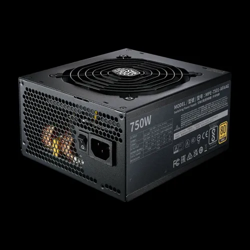 ALIMENTATION Cooler Master MWE 750W V2, ATX3.0, PCIe5.0, 80PLUS GOLD, Fully Modular