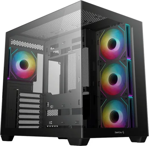 BOITIER PC GAMING DeepCool CG530 4F NOIR, 4 ventilateurs, ARGB
