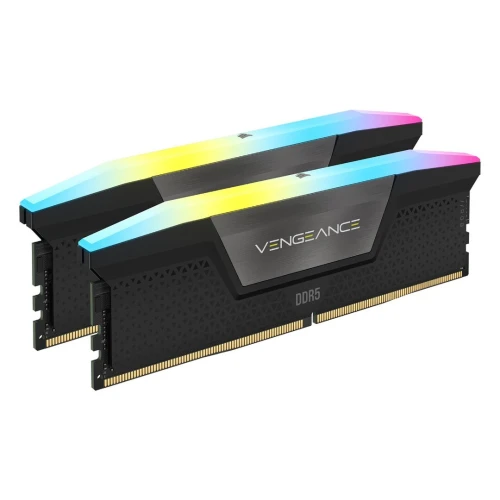 Mémoire RAM CORSAIR VENGEANCE RGB DDR5 32GB (2 x 16GB) 6400MHZ CL32