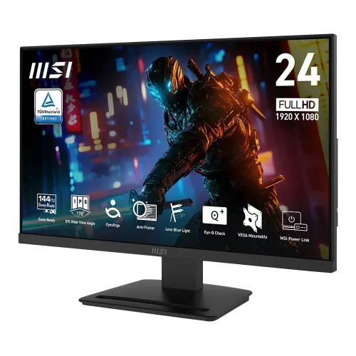 MONITEUR MSI PRO MP243L E14 23.8" - FULL HD, 144HZ, IPS