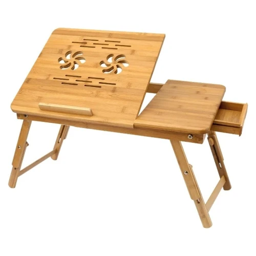 PROMO RAMADAN Table pur PC portable en bambou BM62