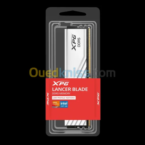 Mémoire RAM XPG LANCER BLADE 8GB DDR5 5600MHZ CL46 BLANC