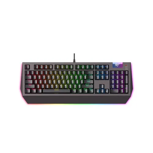 Clavier de jeu mécanique HAVIT HV-KB872L, RGB, Blue Switches, 104 touches