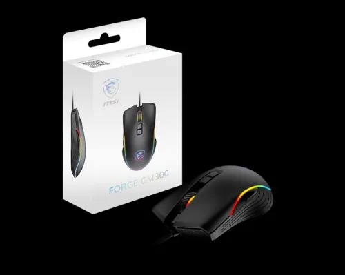 SOURIS GAMING MSI FORGE GM300 - RGB, DPI RÉGLABLE JUSQU'À 7200