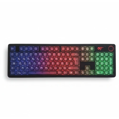 PROMO RAMADAN CLAVIER GAMING HAVIT KB26L - RGB Backlit, 105 Keys