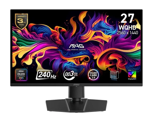 MONITEUR MSI MAG 273QP QD-OLED X24 26.5" - QHD 2.5K, 240HZ