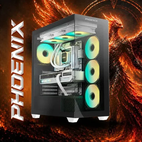 PROMO CONFIG PC GAMER PHOENIX AMD RYZEN7 7800X3D / WATER COOLING / 32GB (2 x 16GB) 6400MHZ / B650 / 2TB SSD M.2 / RTX 5070 TI 16GB / 700W / 4X ARGB FANS
