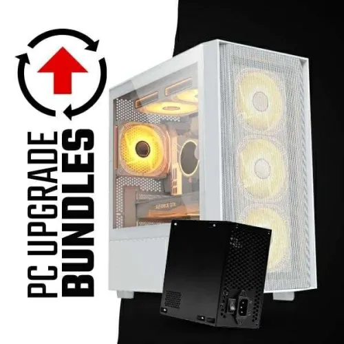 BOITIER ARES C202 BLANC 4X ARGB FANS PLUS ALIMENTATION ARES 650W