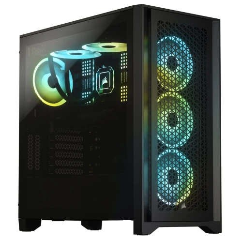 BOÎTIER PC CORSAIR 4000D AIRFLOW TEMPERED GLASS BLACK