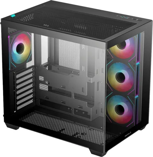 BOITIER PC GAMING DeepCool CG530 4F NOIR, 4 ventilateurs, ARGB