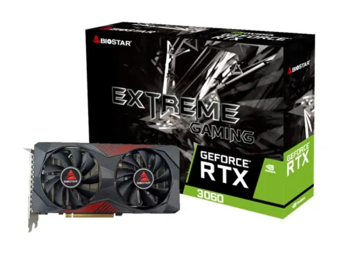 CARTE GRAPHIQUE BIOSTAR GEFORCE RTX 3060 EXTREME GAMING 12GB