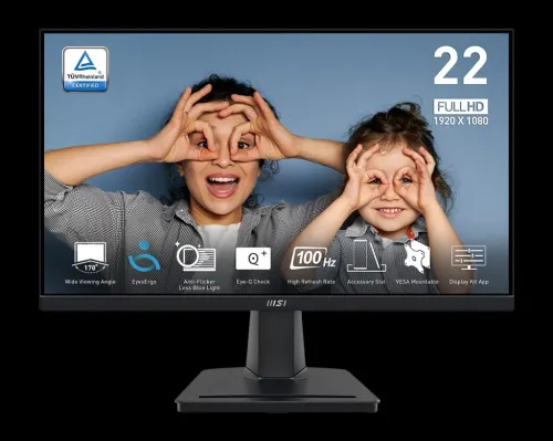 MONITEUR MSI PRO MP225V 21.45" - FULL HD 1080P, 100HZ
