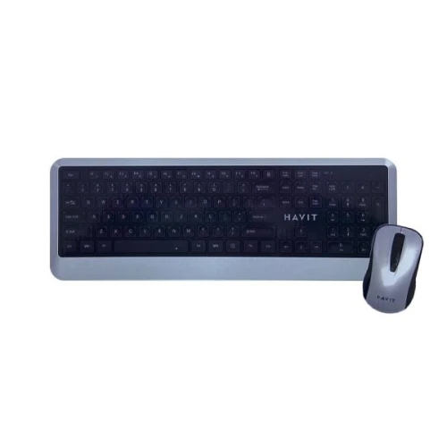 PROMO RAMADAN Combo clavier et souris sans fil HAVIT KB243GCM