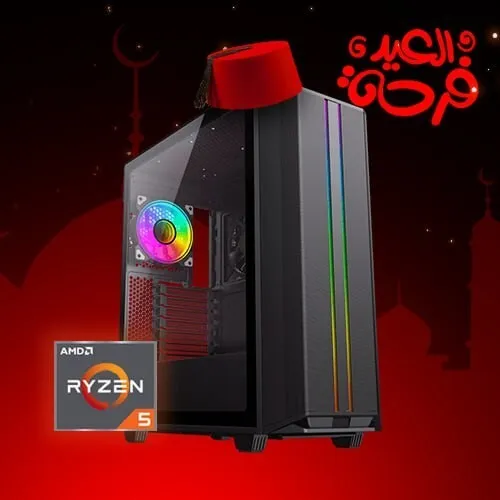 EIDIYA CONFIG PC GAMER AMD RYZEN5 5600 / 16GB DDR4 3200MHZ / B550 / 512GB SSD M.2 / RTX 4060 TI 8GB / 700W