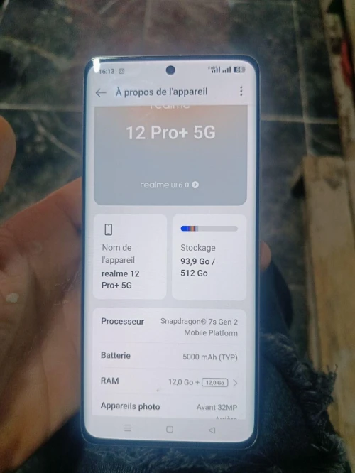 Realm 12 pro plis 5G Realm 12 pro+5G