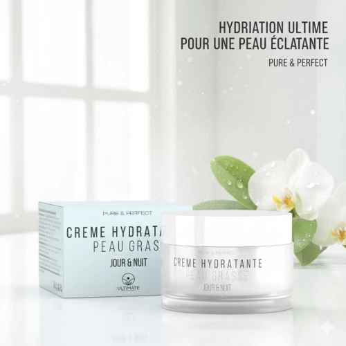 مجموعة كريمات Ultimate Pure & Perfect لترطيب الوجه (نهار وليل)