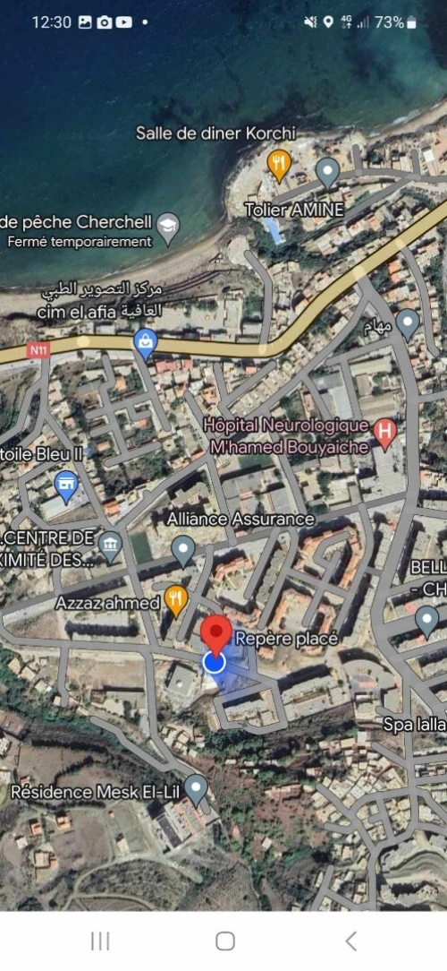 Vente Appartement F4 Tipaza Cherchell