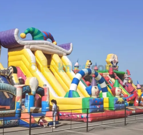 Toboggan gonflable 