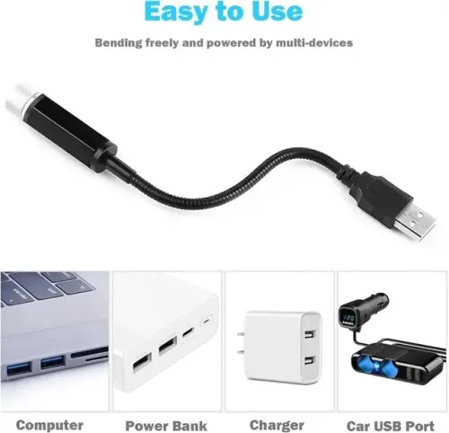 Laser lampe USB voiture 
