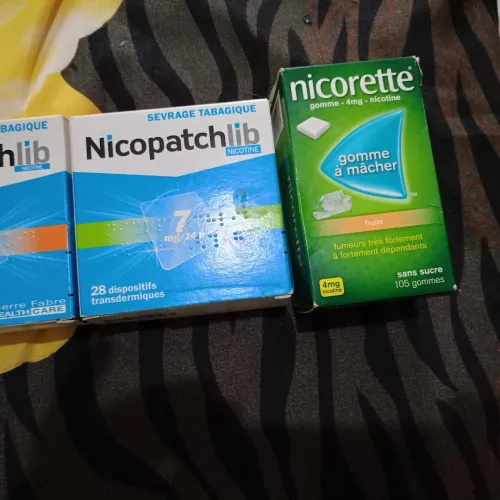 Nicopatch et nicorette gomme pour sevrage tabagique