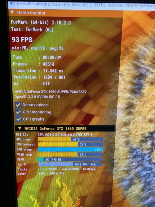 GTX 1660 SUPER MSI VENTUS NEUF