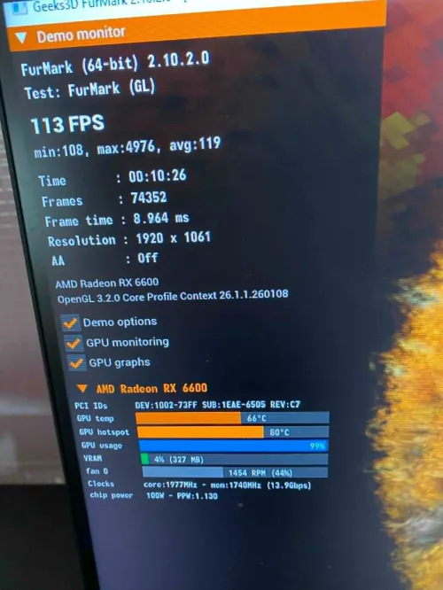 RX 6600 8GB XFX