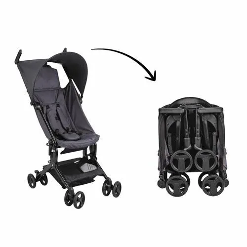 Poussette ultra compacte 0m+ 0-15 kg 6 kg  Pliage 51x36x18 cm  Harnais 5 poi