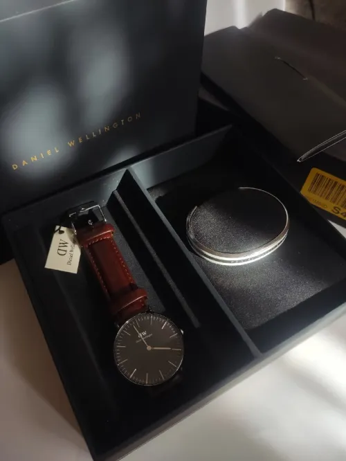 Pack Montre Daniel Wellington Bristol 36mm et Bracelet Argent