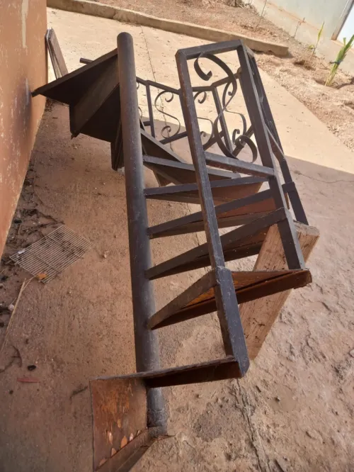 escalier méttalique