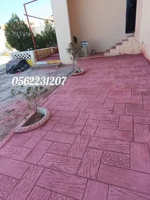 Béton imprimé et dallage industrielle béton Lisse