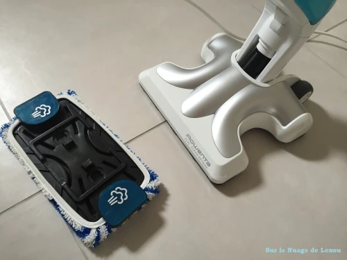 Aspirateur Rowenta à vapeur / (Rowenta) مكنسة كهربائية بخارية لتعقيم