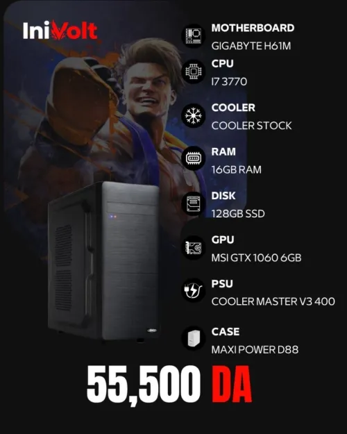 PC GAMER - i7 3770 - GTX 1060 6GB - 16GB RAM