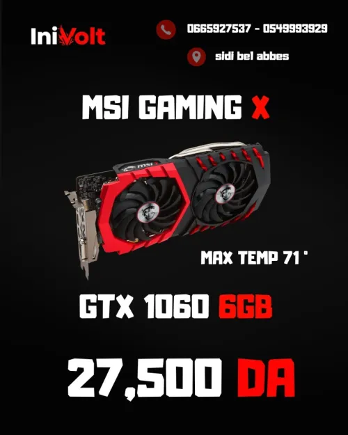 GeForce GTX 1060 GAMING X 6G