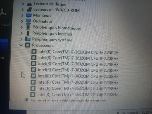 Lot 2 pc portable Dell i7 et i5
