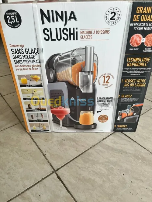 Ninja Slushi- machine à boisson glacés neuve 2,5L