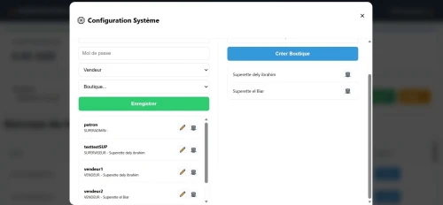 application de gestion multi magasins