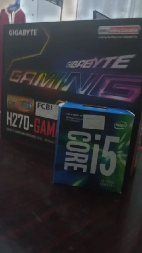 Carte mère H270 +Processeur i5 7500  + Ventirad Cooler Master Hyper 412
