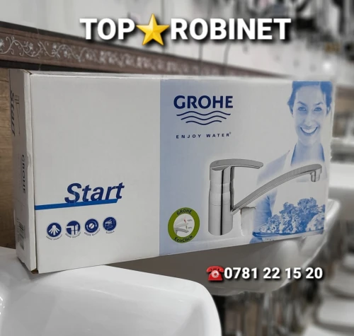 Robinet mitigeur cuisine grohe