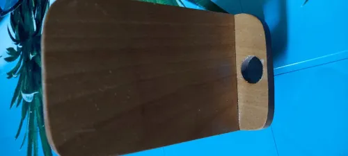 Support téléphone en bois 