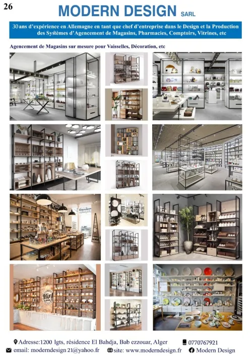 Agencement de Magasin skikda  Constantine ,  Algerie Alger Annaba,
