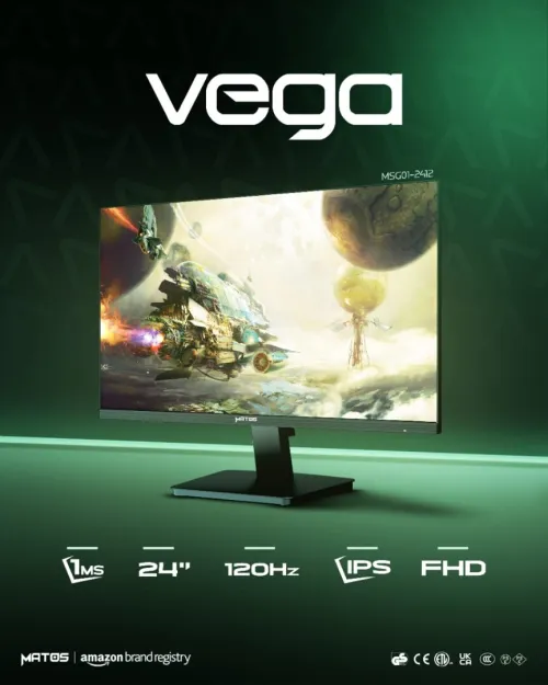Matos Vega MSG01-2412 24" FHD Fast IPS 120Hz 1ms