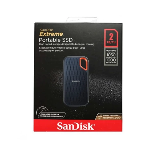 SanDisk extreme portable SSD 2to