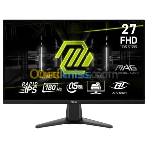 Ecran MSI MAG G275F IPS 27" 180 Hz 0,5ms 