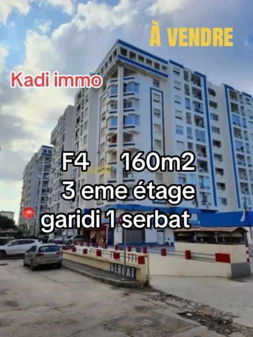 Vente Appartement F4 Alger Kouba