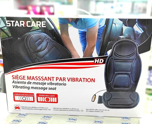 Siège de massage par vibration auto et maison