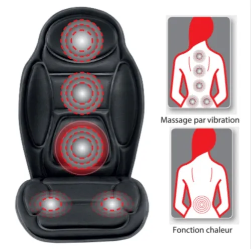 Siège de massage par vibration auto et maison