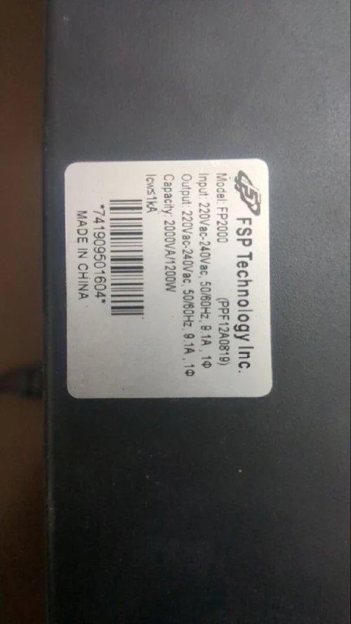 UPS FSP Technology FP2000 AVR  2000VA  1200W