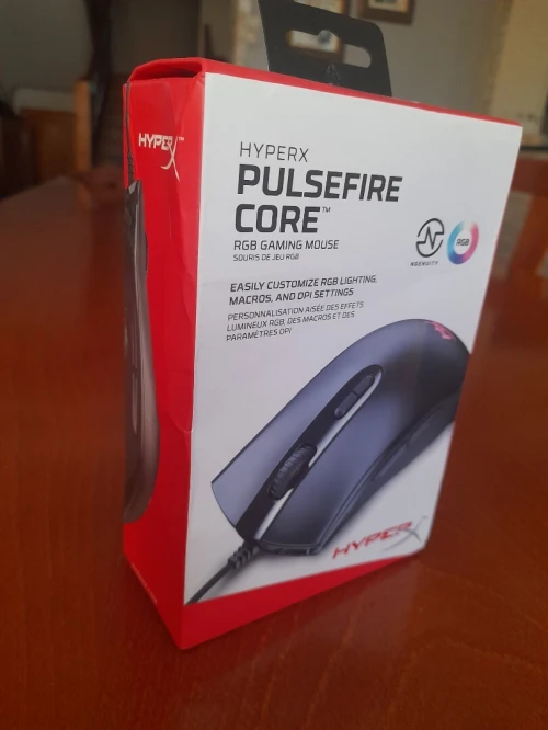 Souris gamer HYPERX PULSEFIRE CORE RGB