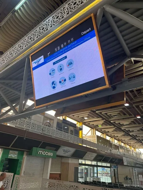 écran LED d'airport P2 et P2.5